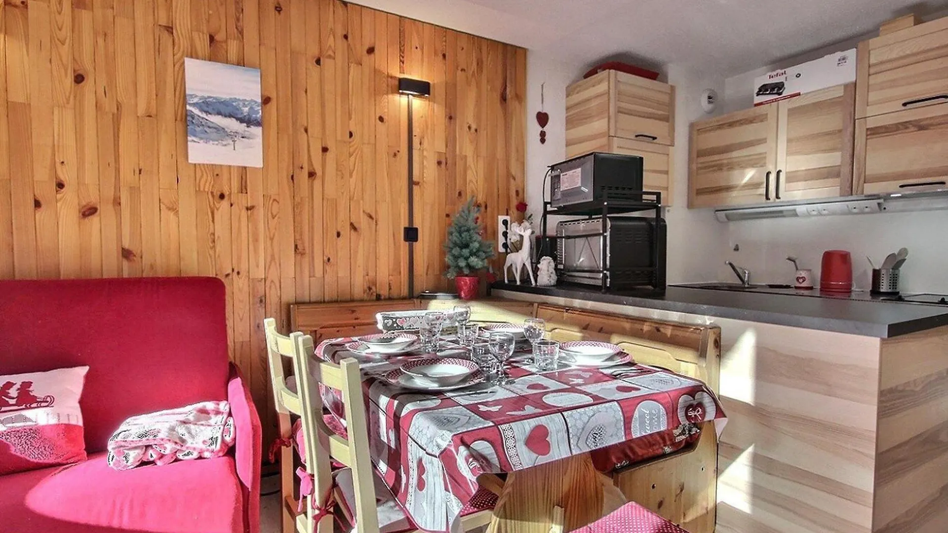 Apartment Studio Divisible Au Pied Des Pistes Avec Balcon, Wifi Et Lave-Linge - Fr-1-455-250 La Plagne-Tarentaise France